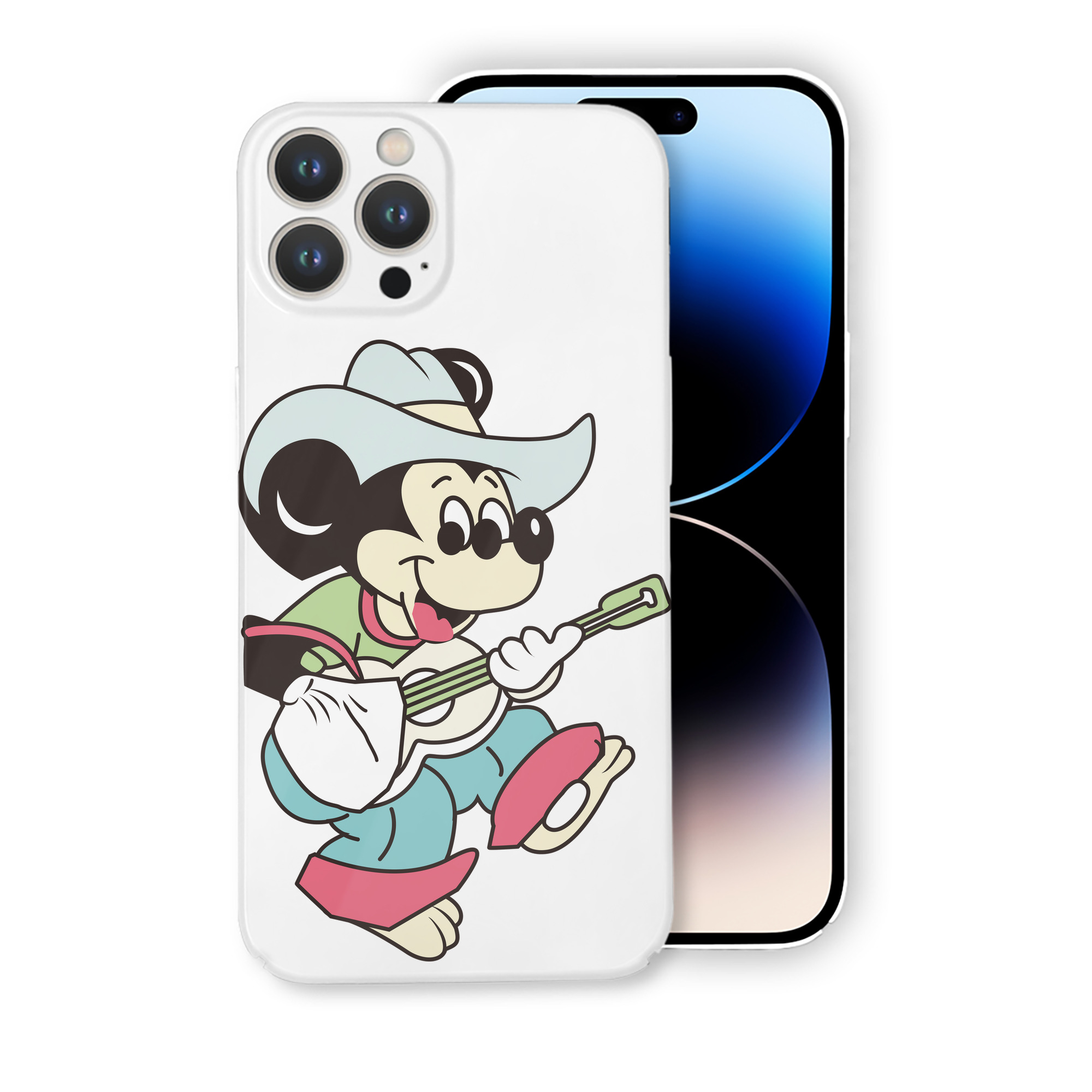 （画像用） ミッキーマウス Mickey Mouse 【iPhone 14シリーズ対応】ハードケース